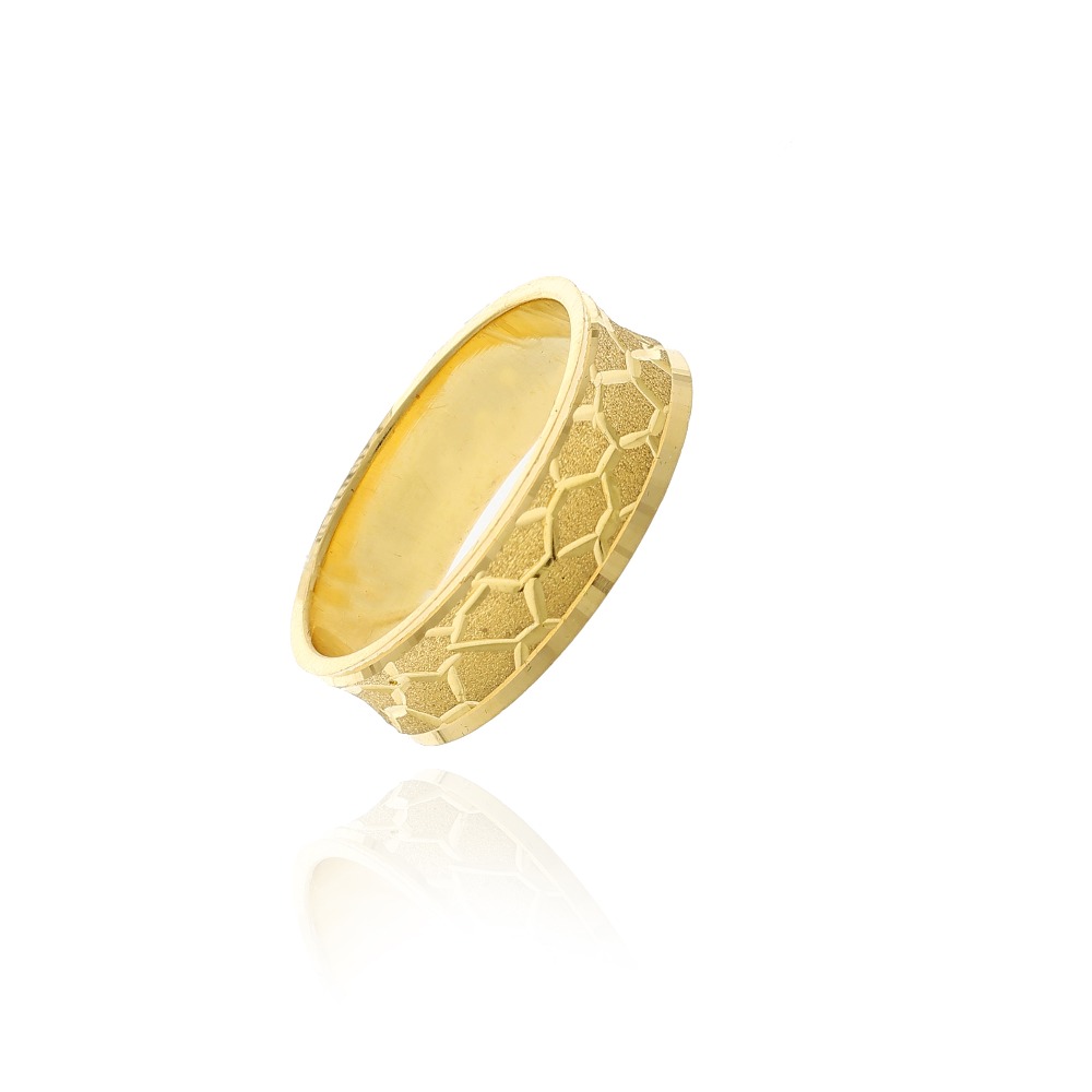 Rings Band Crafted In 22kt gold