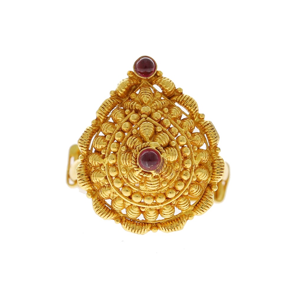22k Temple  jewellery finger rings