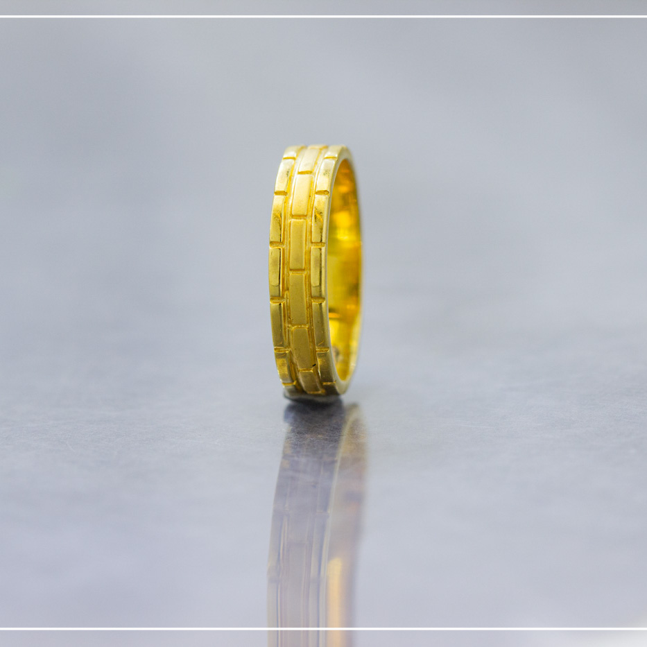 22K Yellow Gold Hallmarked Band