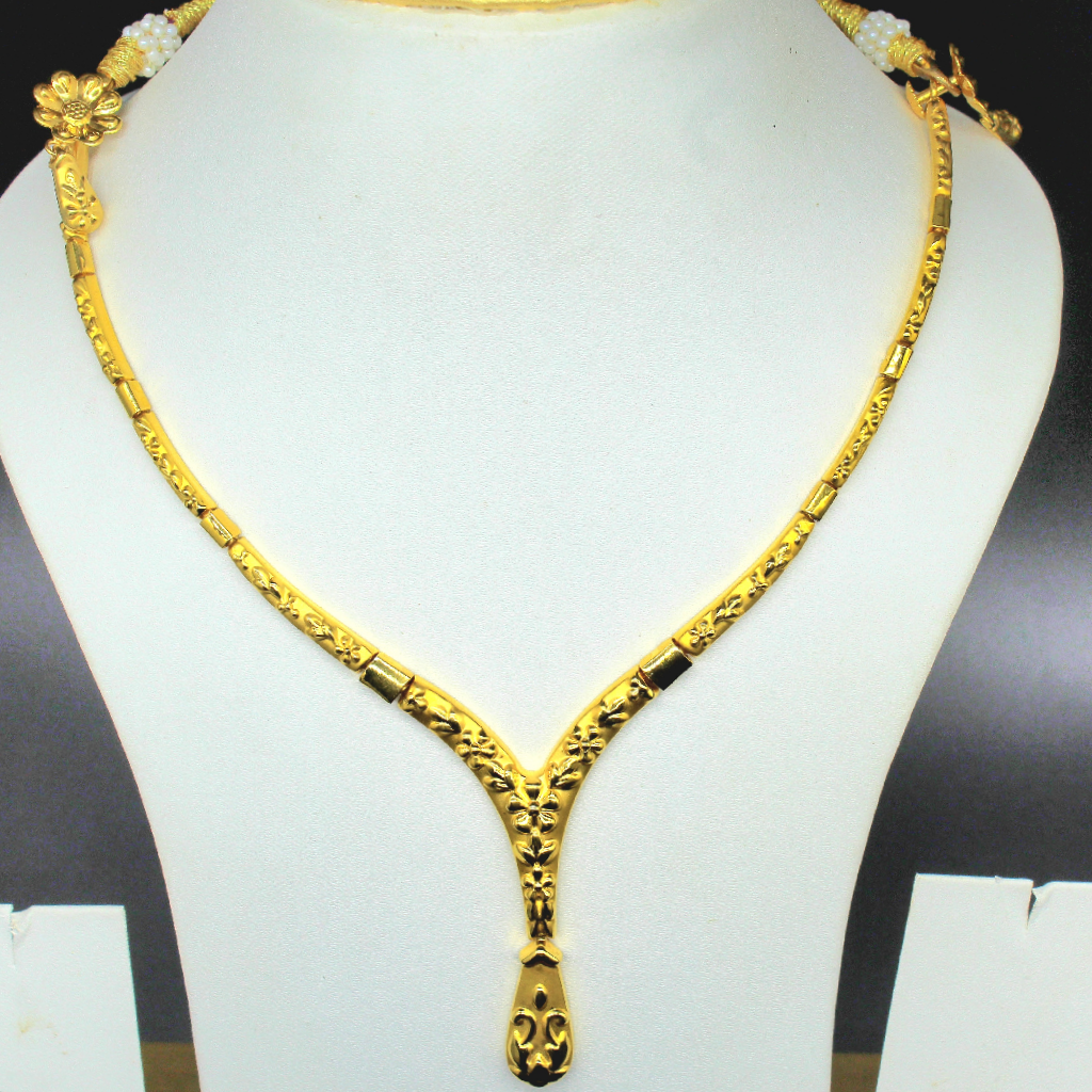 22kt casting necklace