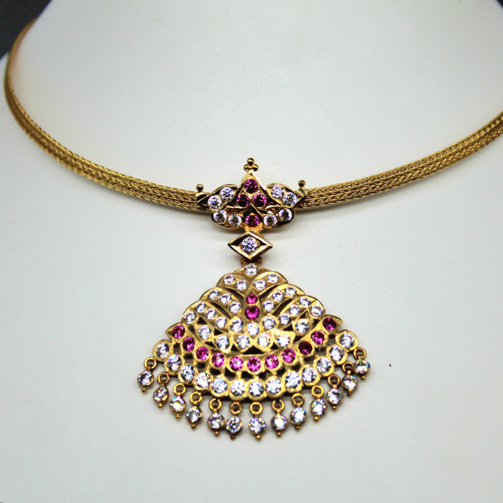 22Kt Adigai traditional necklace