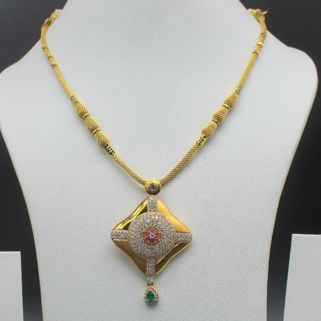 22kt Gold Fancy casting necklace