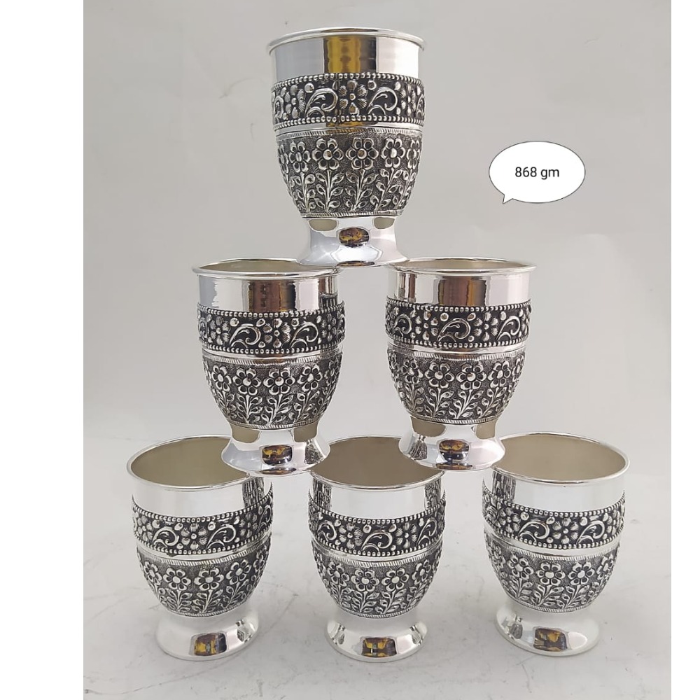 Silver Antique glass