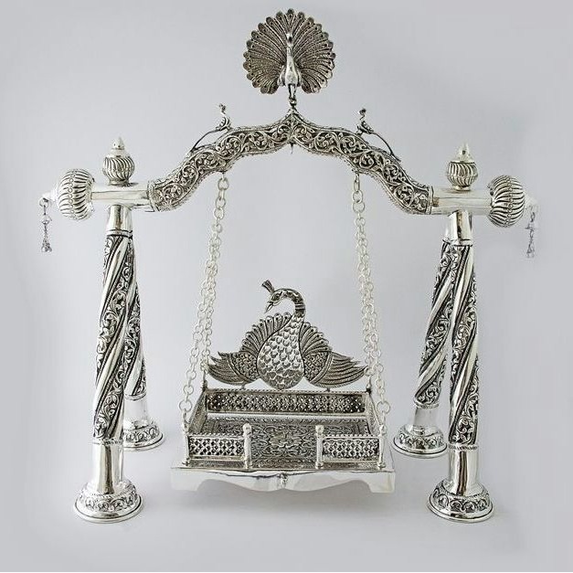925 Pure Silver Peacock Design Jula