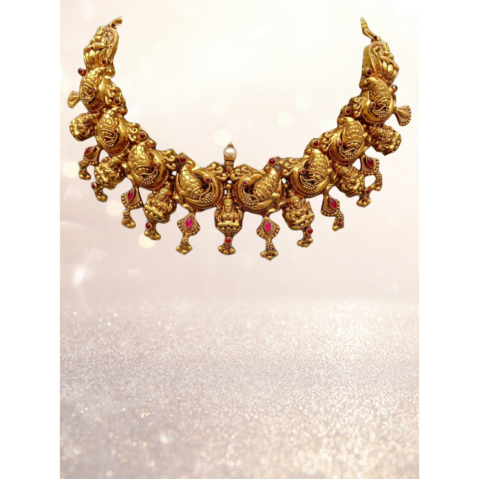 916 GOLD Antique NECKLACES sbbjn44
