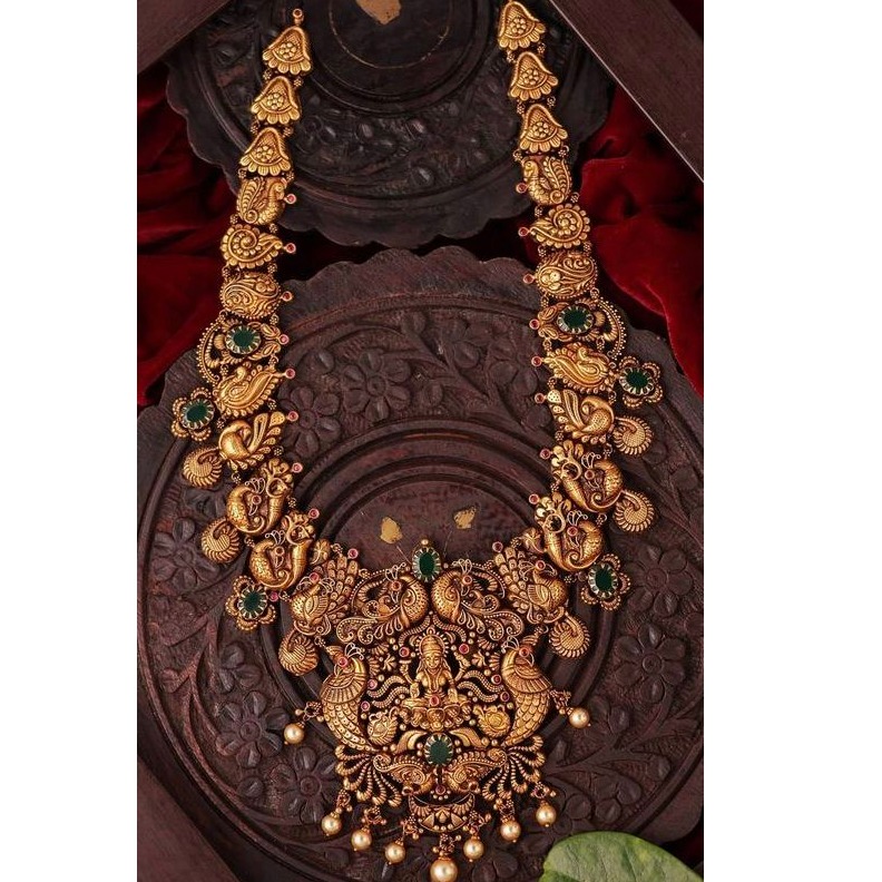 916 gold gorgeous traditional necklace