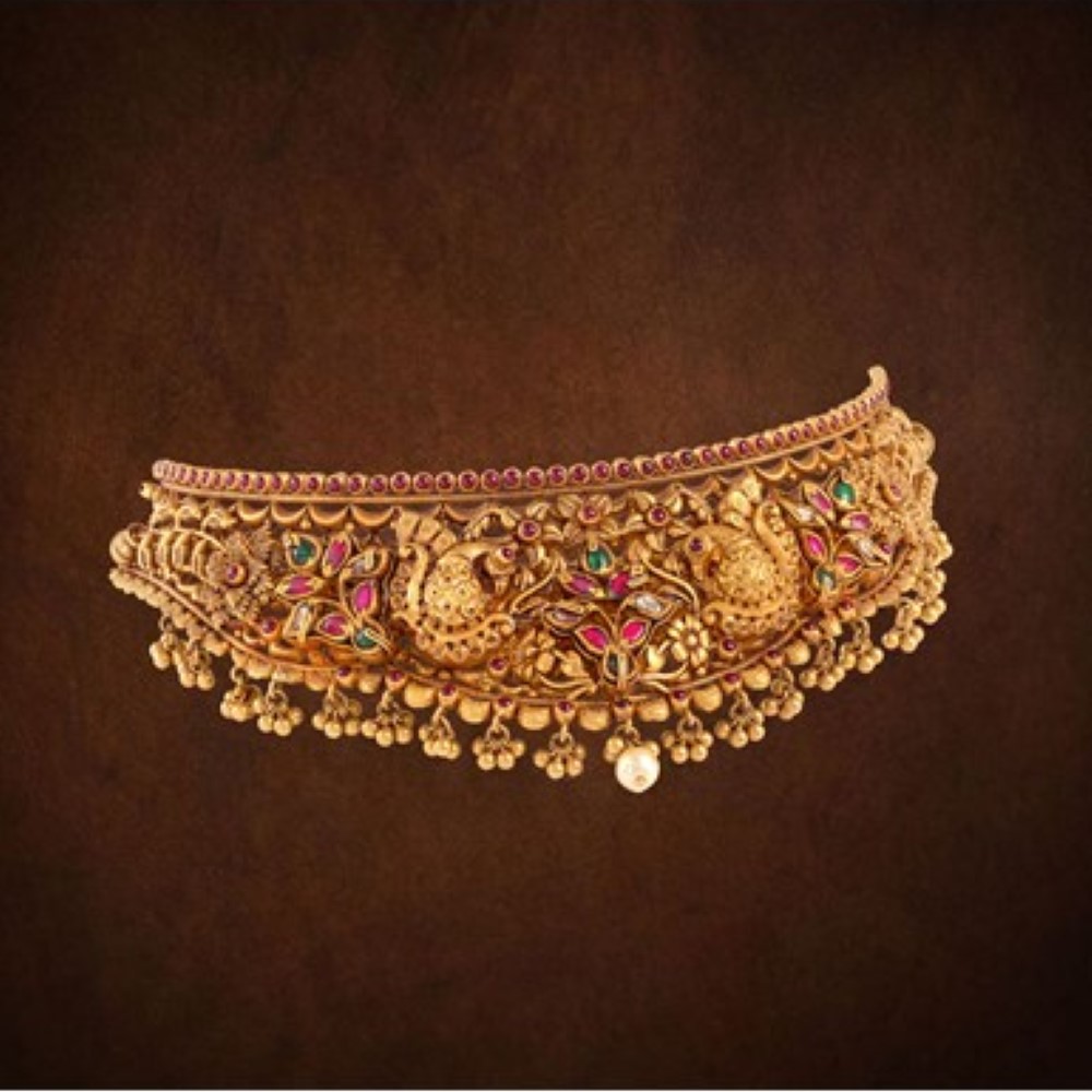 22k Gold Enduring Traditional Necklace