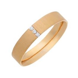 Gold dazzling cz ring
