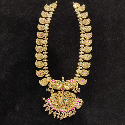 22k Gold Daily Wear Design Necklace Set