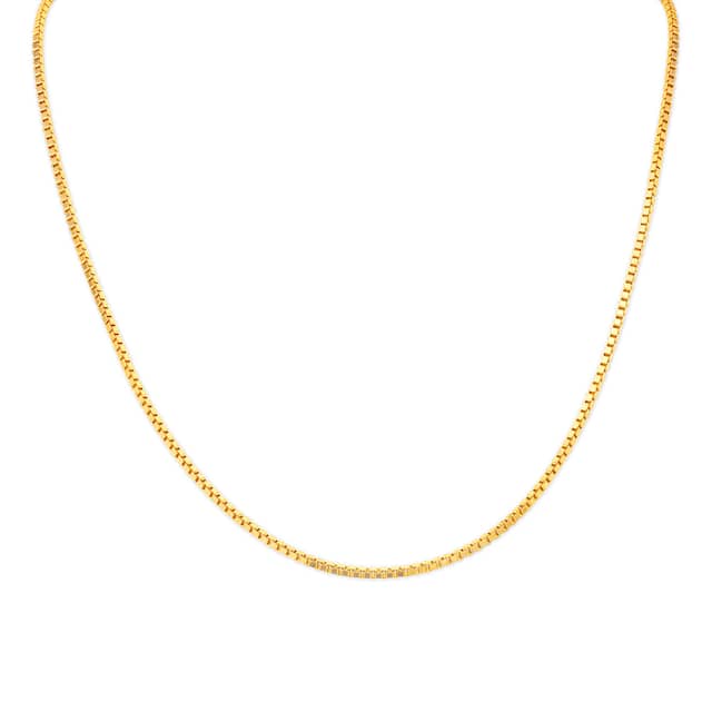 Gold Plain Divine Chain