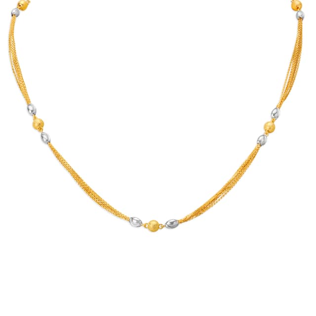 Gold Plain Modern Design Chain