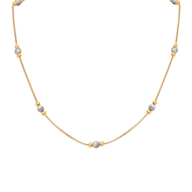 Gold Plain Handmade Design Chain