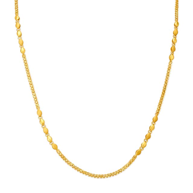 Gold Plain Trending Design Chain