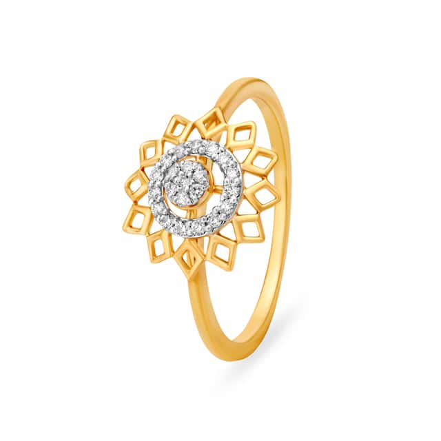 22k Yellow Gold Beautiful Ring