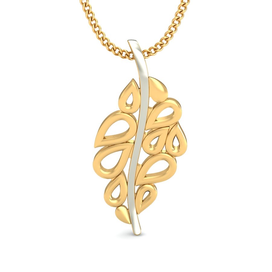 916 Gold Pretty Pendant BPDP018