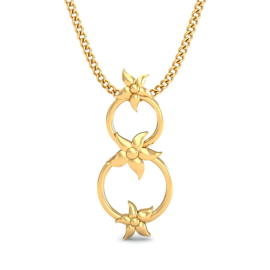 916 Gold Beautiful Pendant BPDP017