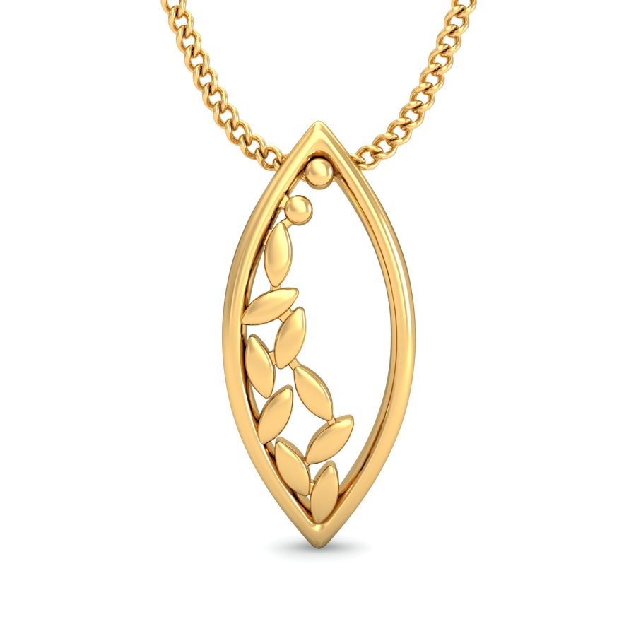 916 Gold Elegant Pendant BPDP012