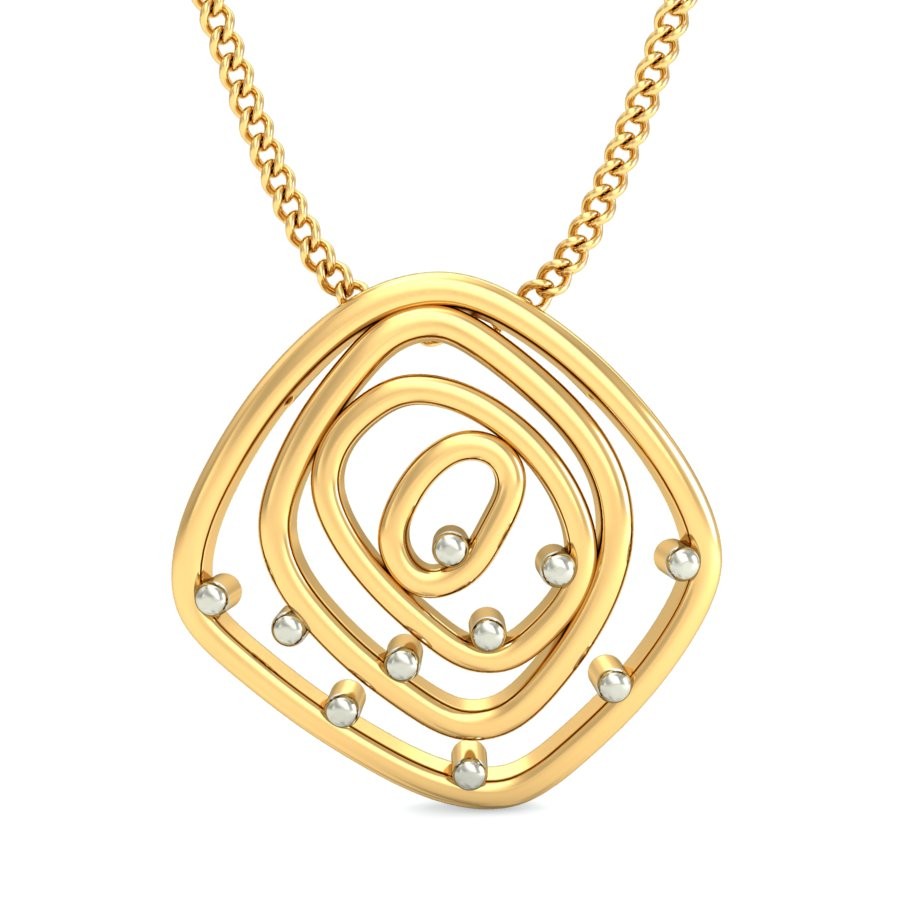 916 Gold Fancy Pendant BPDP001