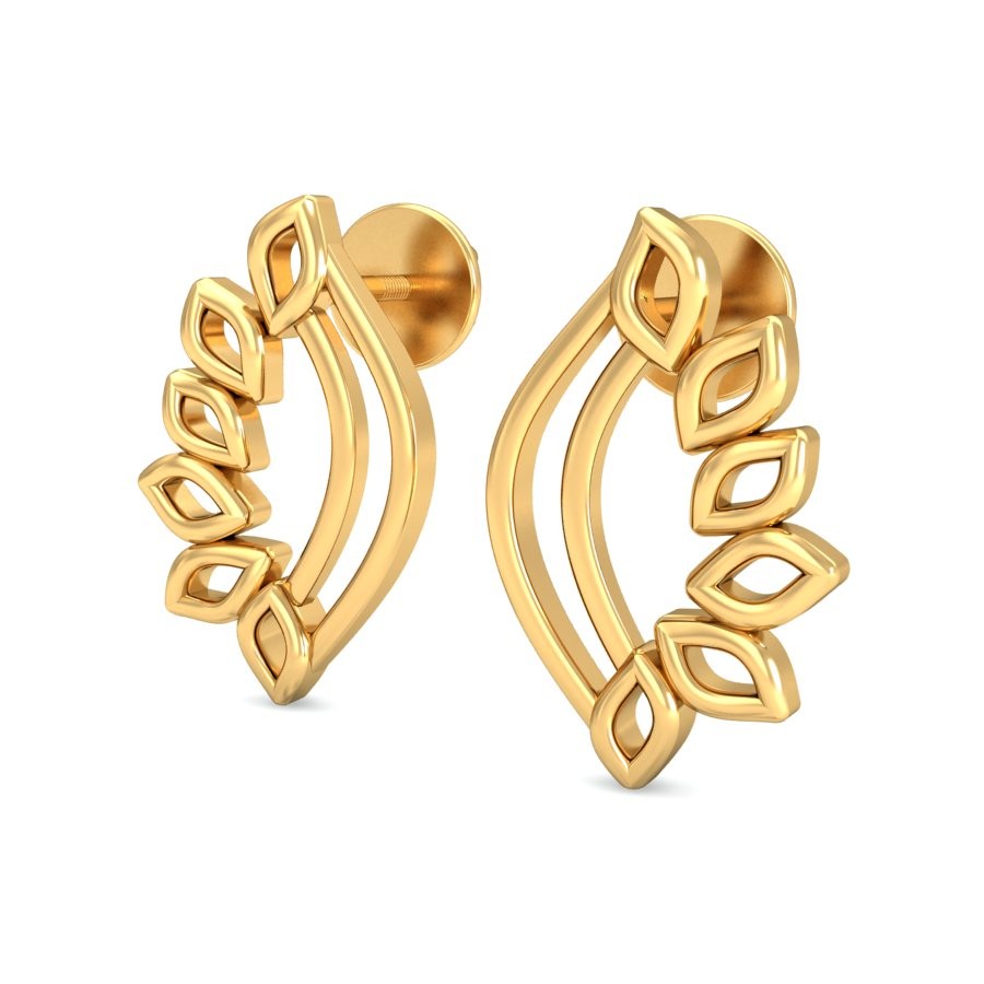 916 Gold Elite Earrings BERP013