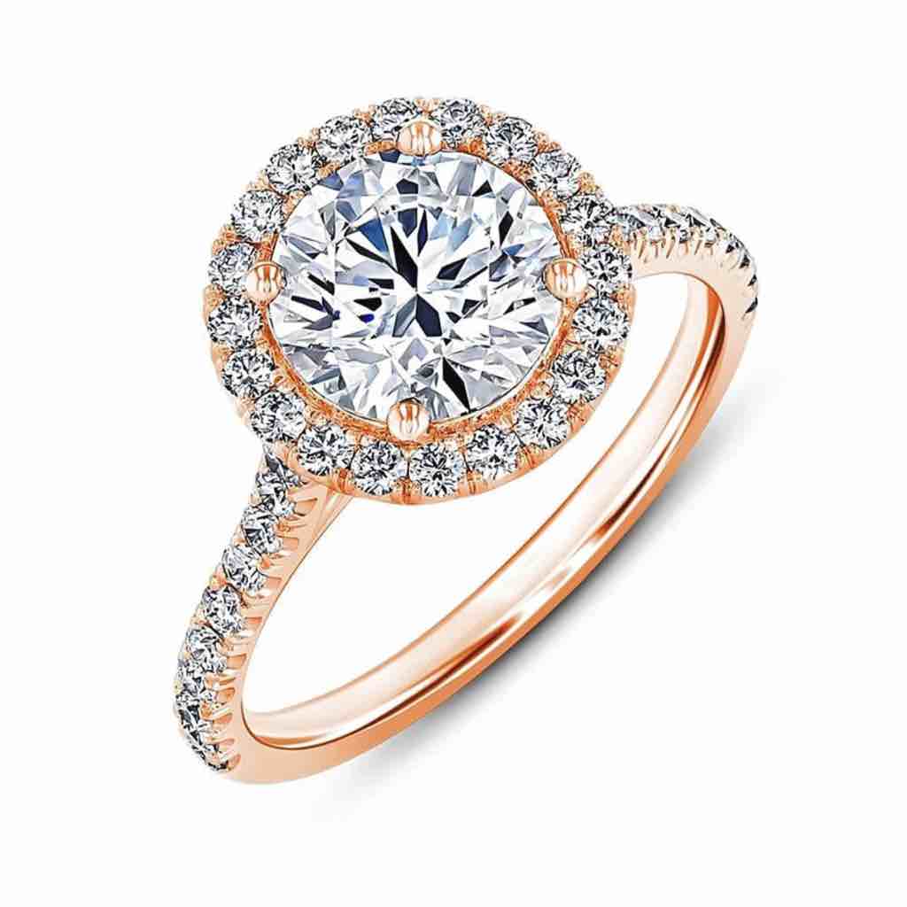 Moissanite Diamond Solitare Ring for weddings and engagements