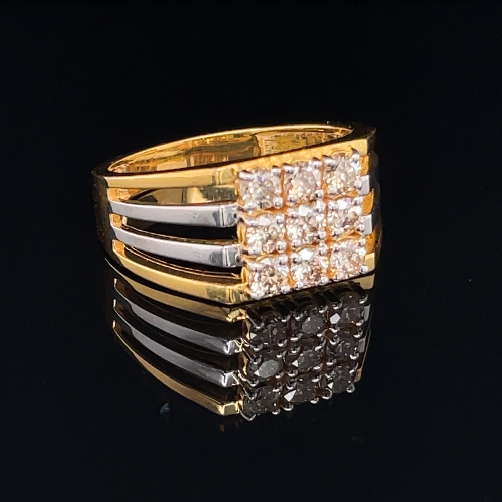 14ct diamond mens ring for gift  n special occasion