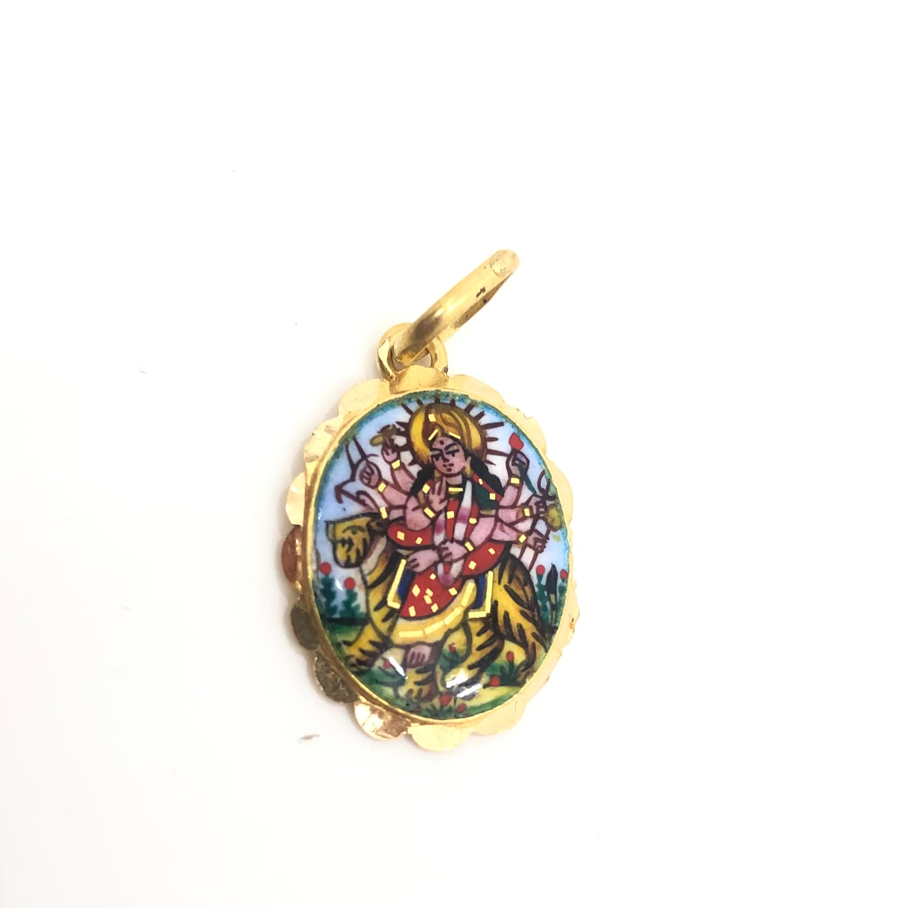 22k gold Mataji pendants