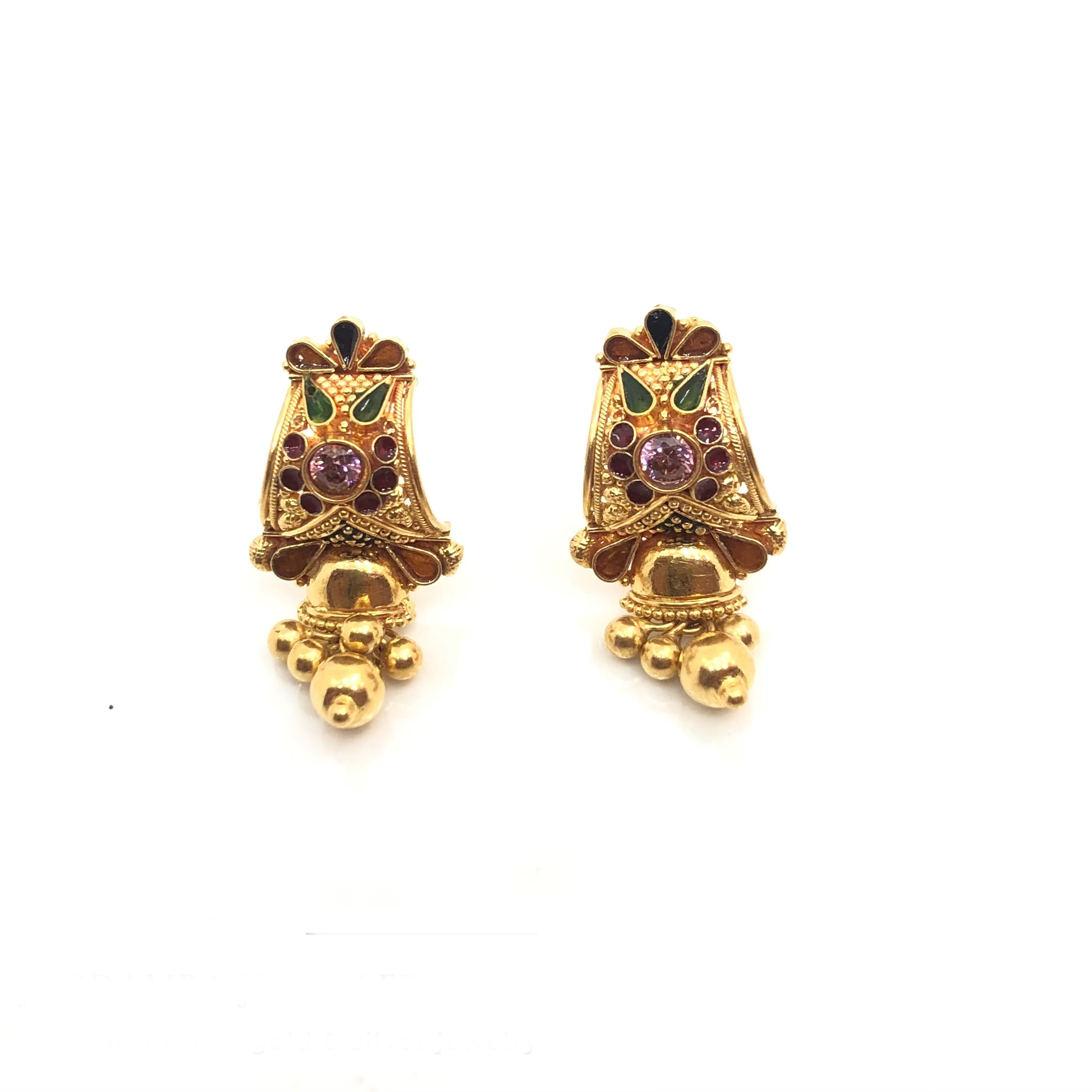 22K Gold Delite Earring JJJGE02