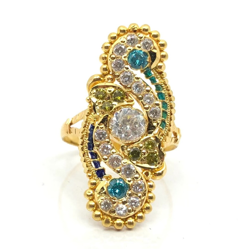 22k gold gorgeous design rings jjjgr20