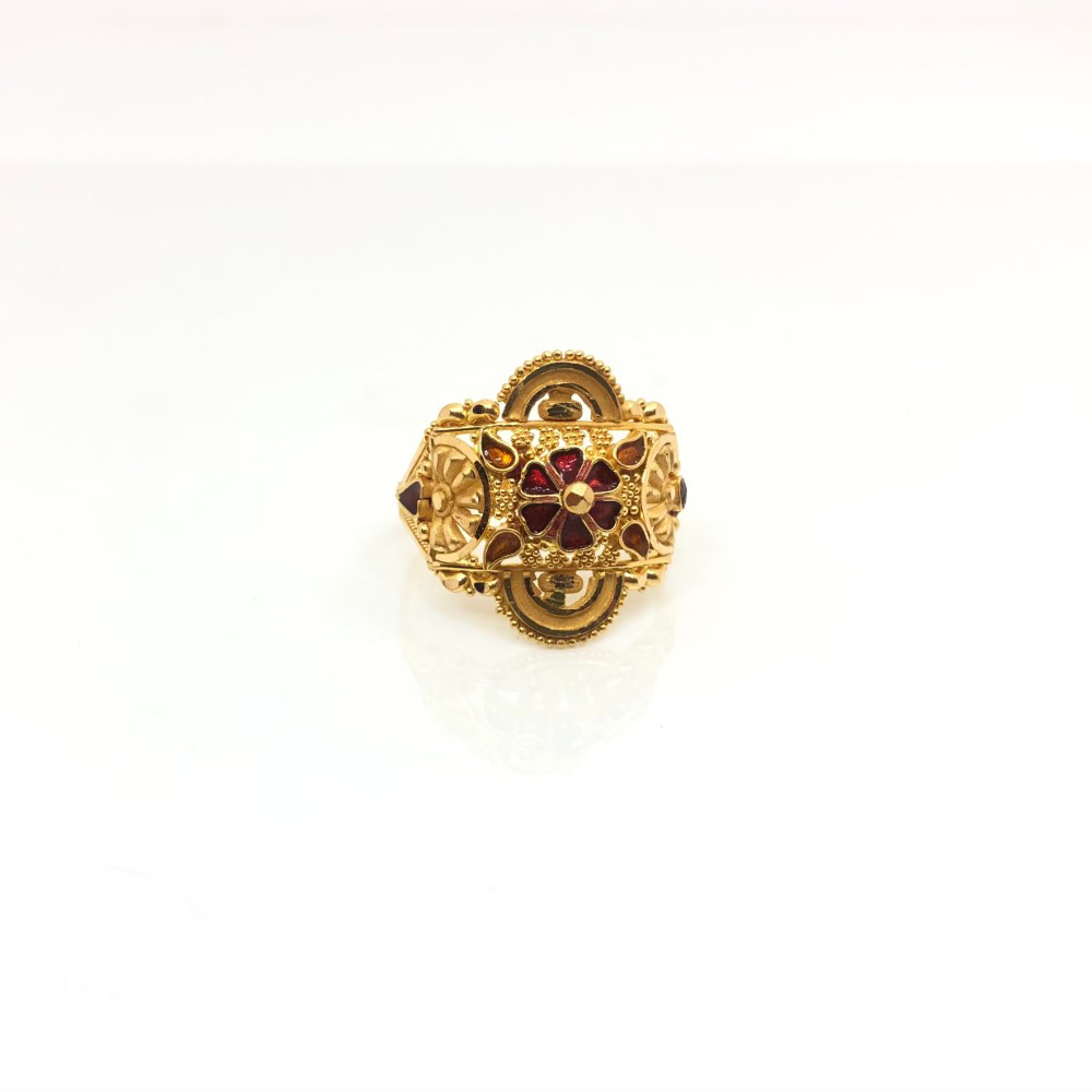 22K Gold Beautiful Rings JJJGR07