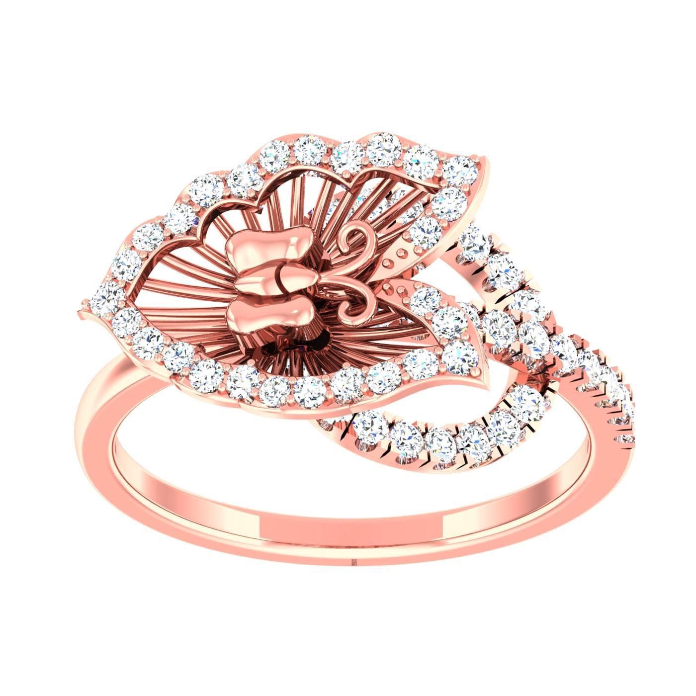 22K Gold Dazzling Rings JJJGR05