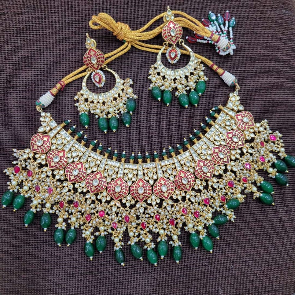 Plain Women Necklace Set SJN34