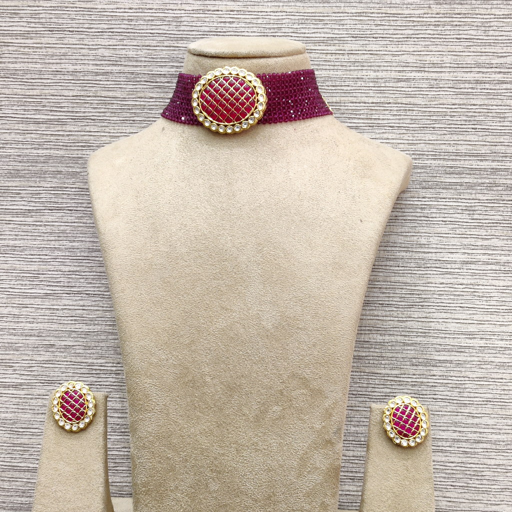 designer choker Necklace set