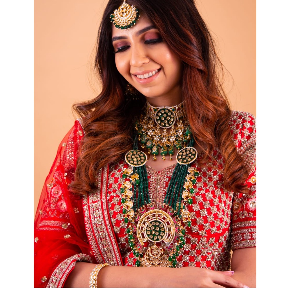 Handmade design necklace set
