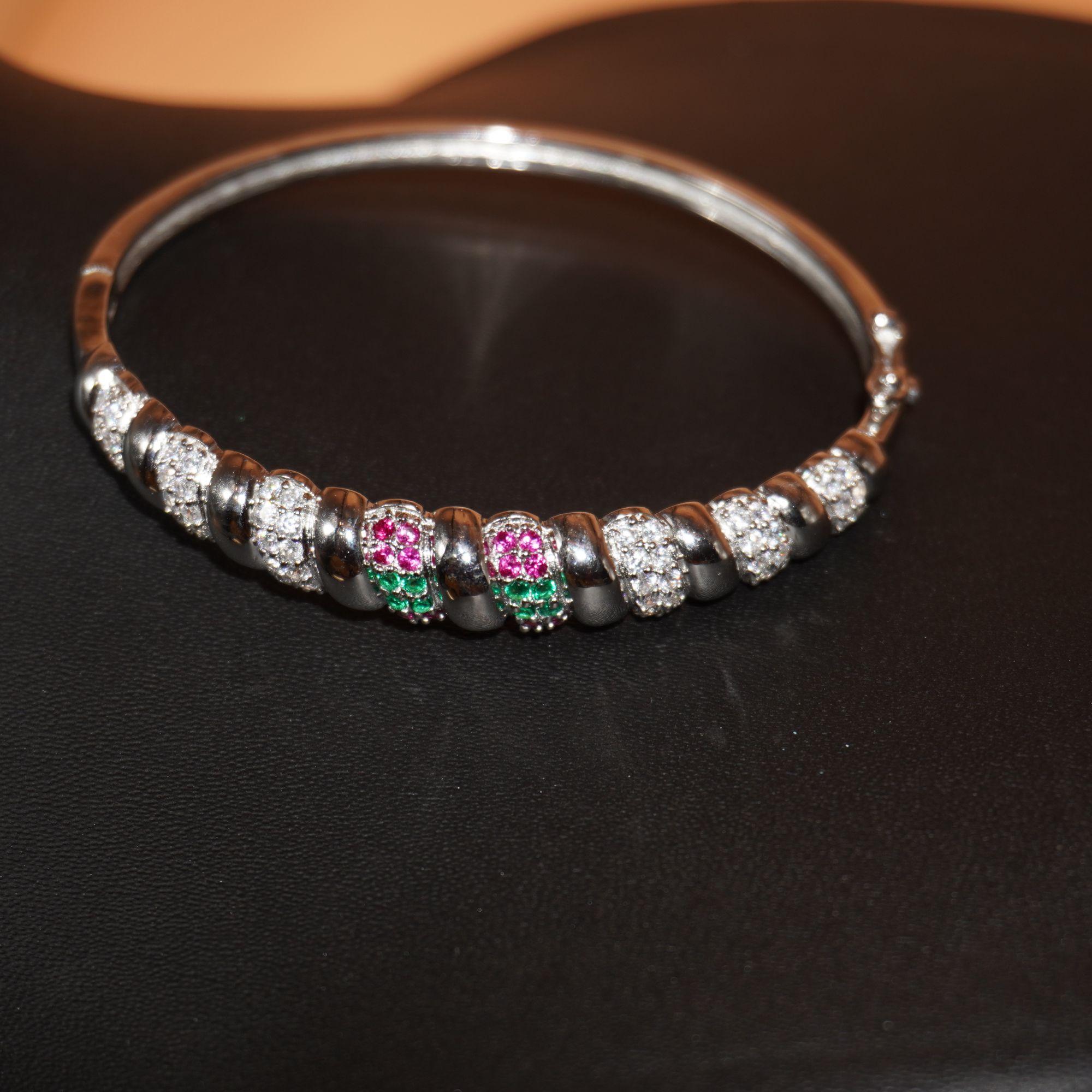 925 Silver Fancy Daily Wear Kada 121R134