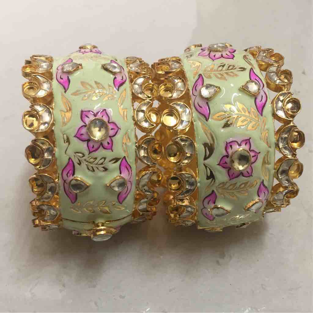 Meenkari Rajputi Fancy ladies Kada
