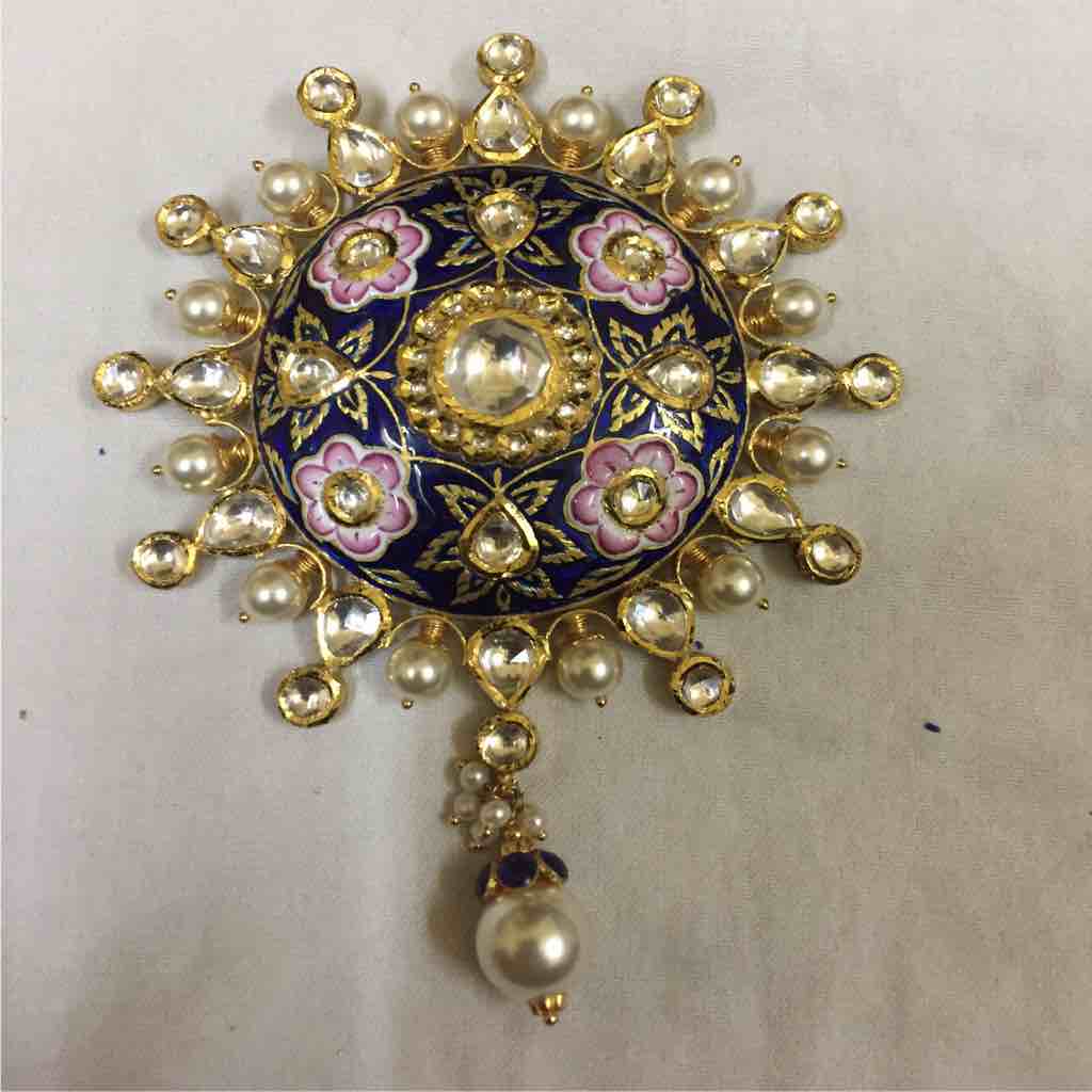 Antique Meenakari Bikaneri Pendant
