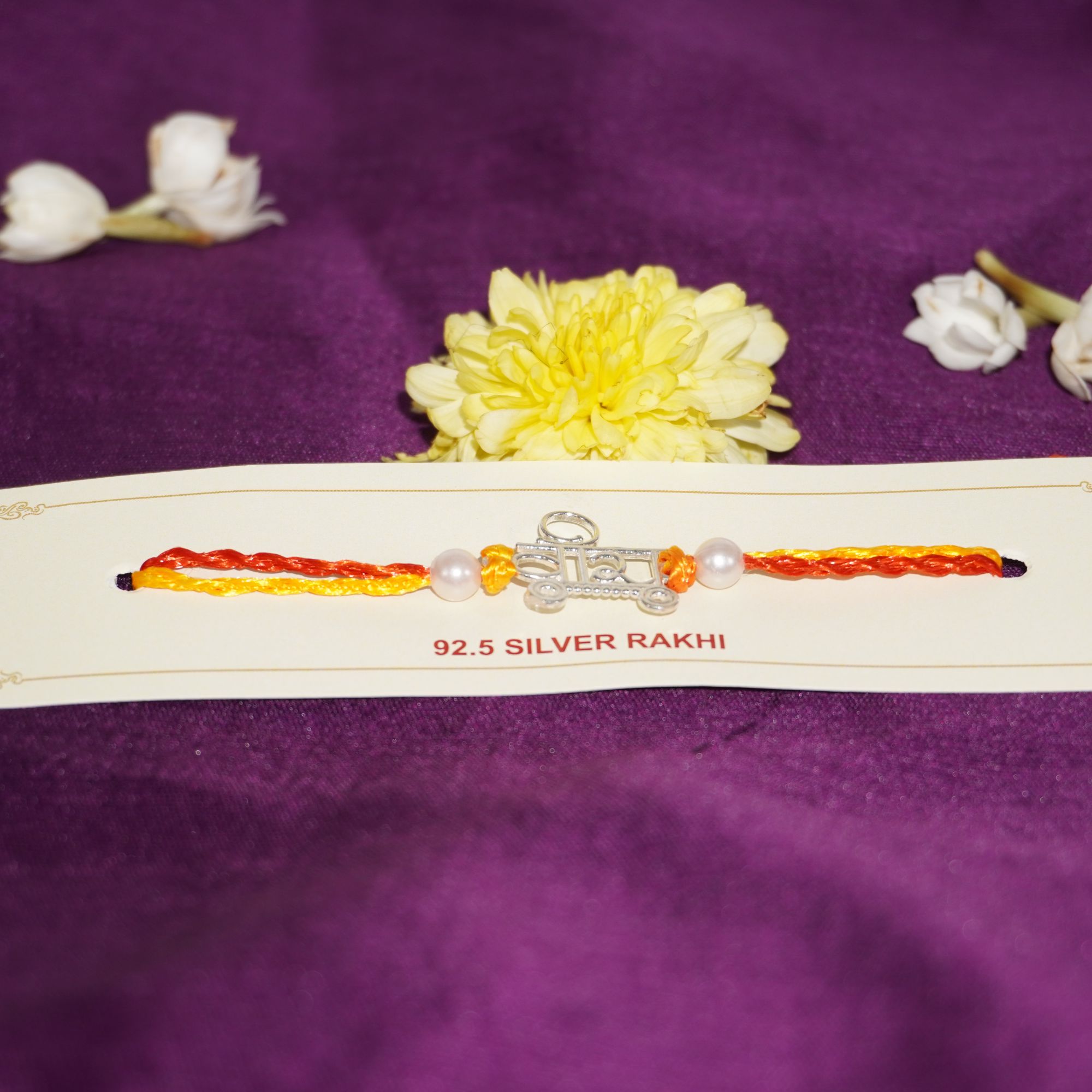 925 Silver Fancy Veera Rakhi