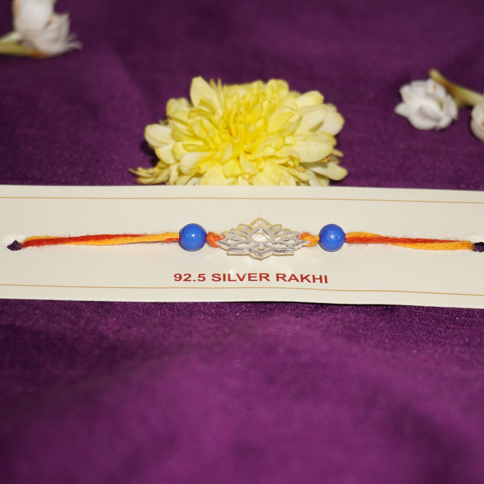 925 Silver Designer Rakhi