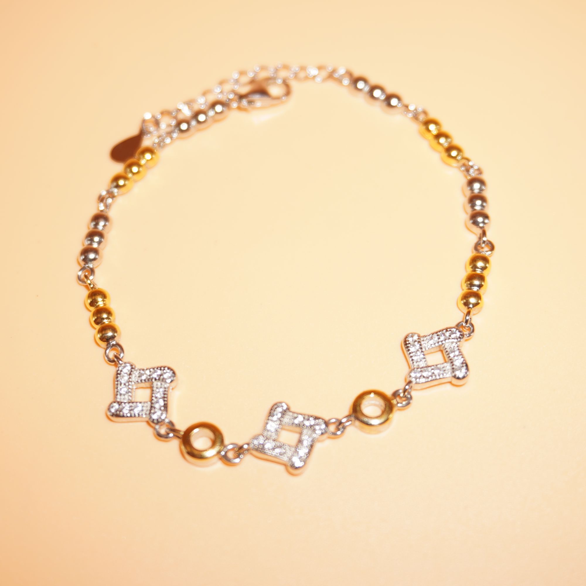 925 Silver Fancy Women Bracelet 1216R57