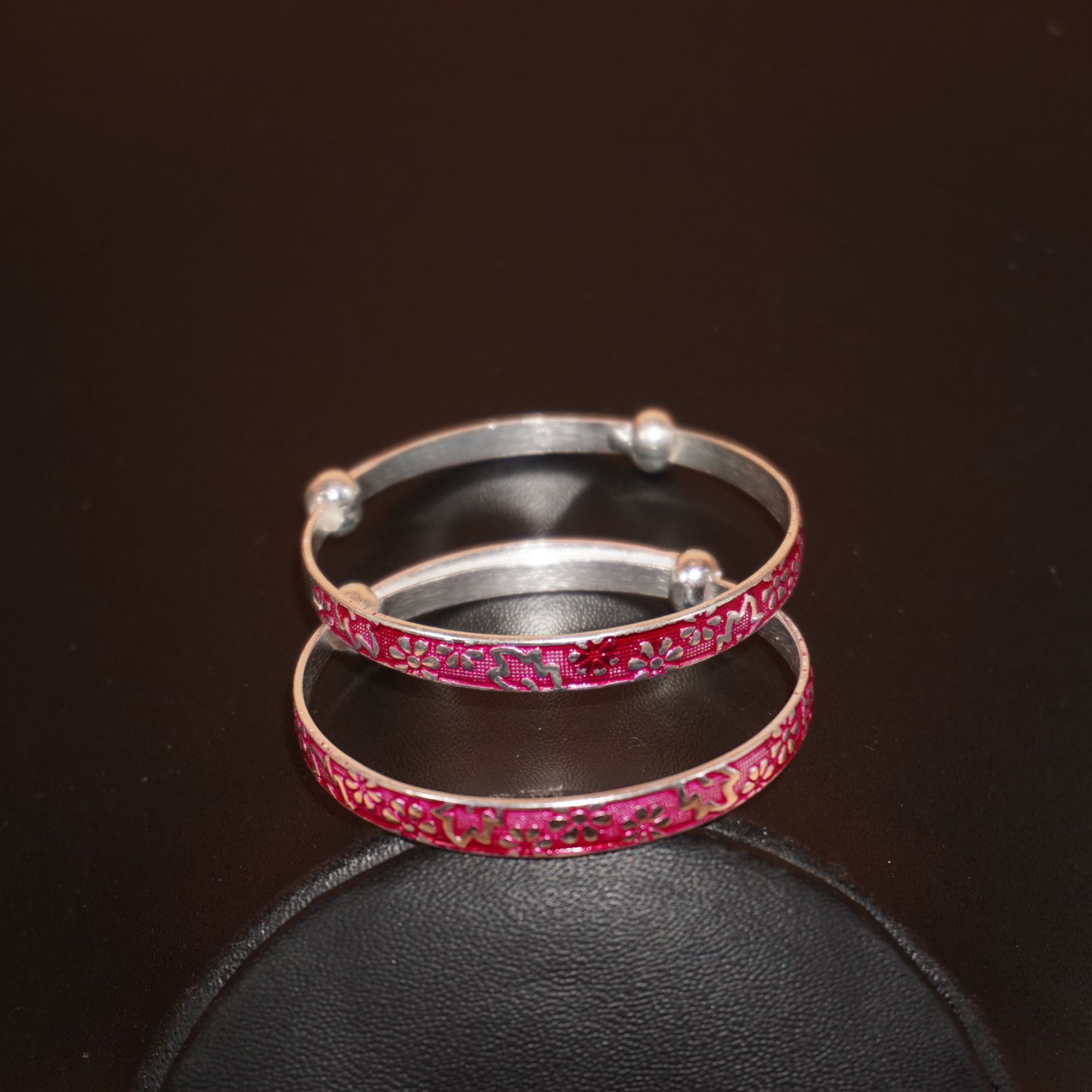 925 Silver Kada With Cartoon