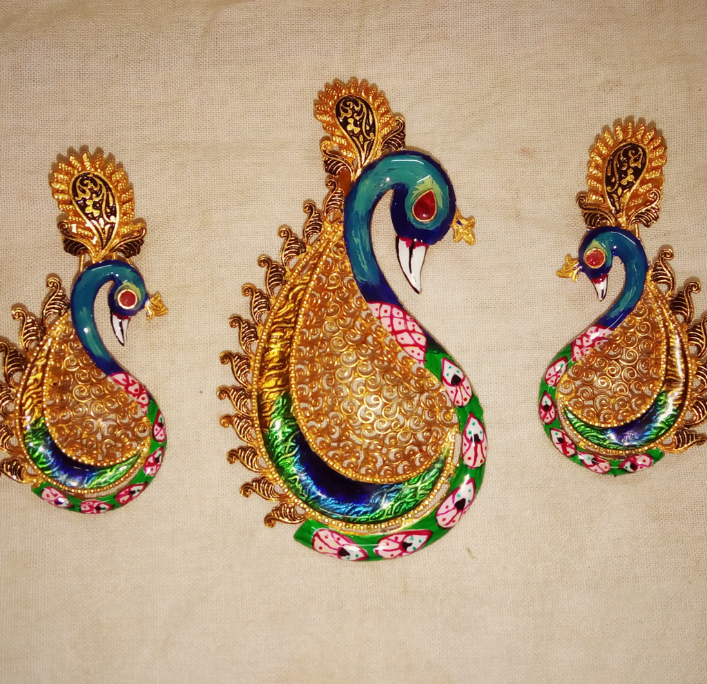 Bikaneri Meena Pendant Set
