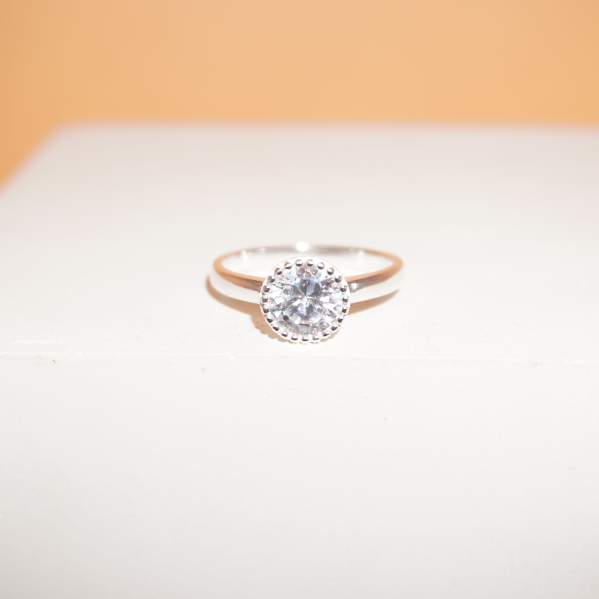 925 Silver Lightweight Plain Ring 719R44