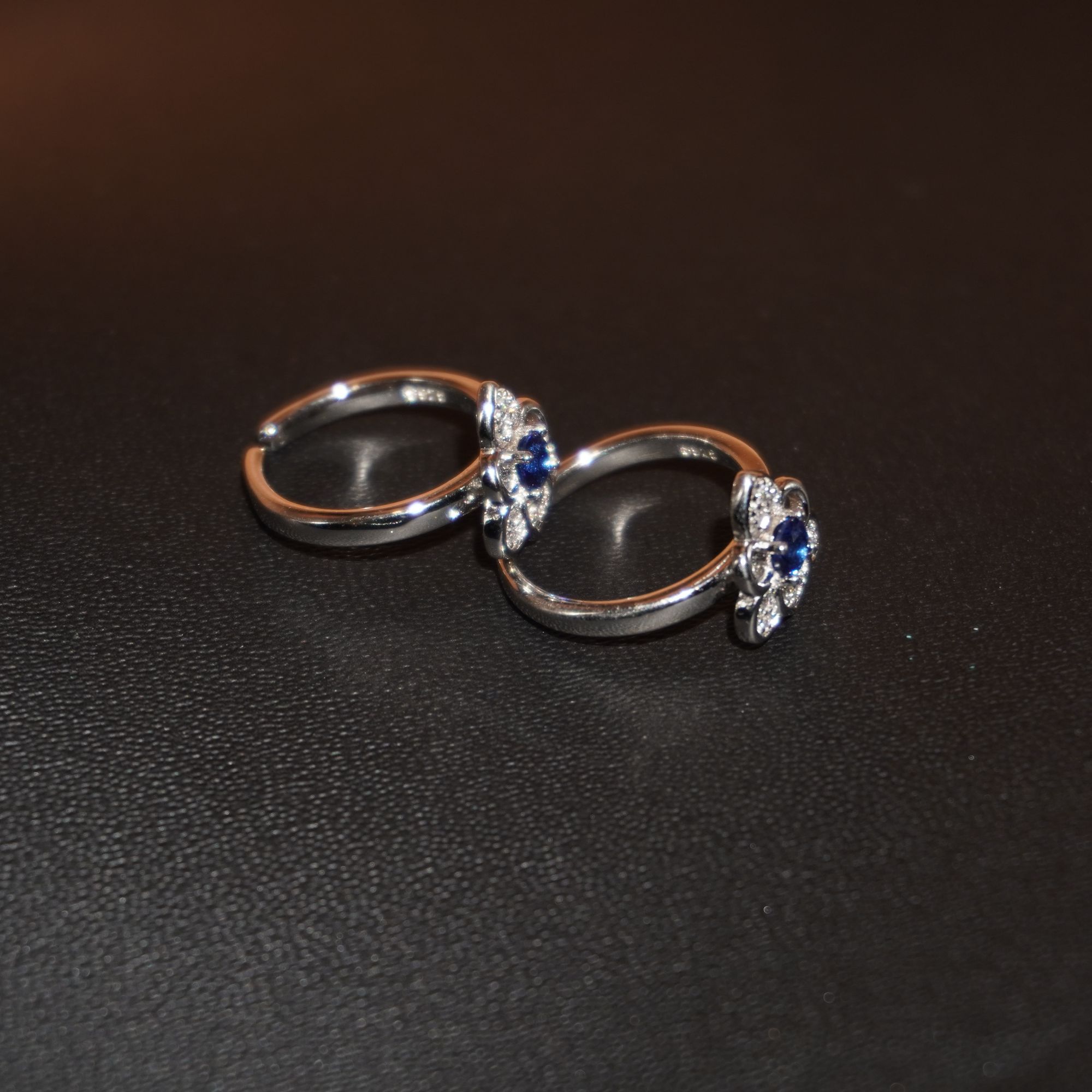 925 Silver Fancy Ladies Toe Rings 124R331