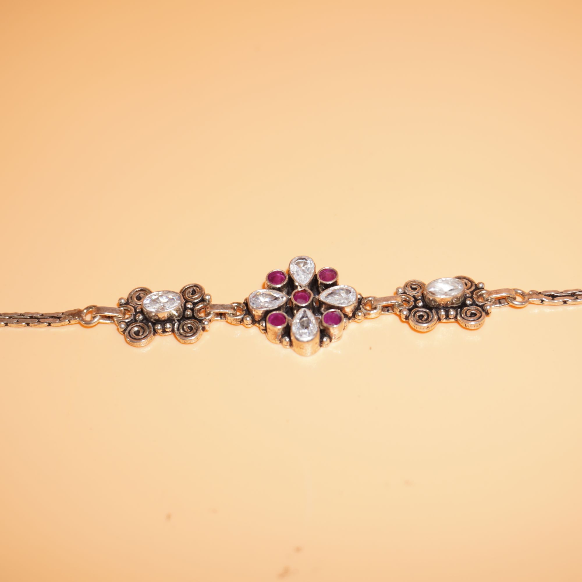 925 Silver Unique Ladies Bracelet 1216R7