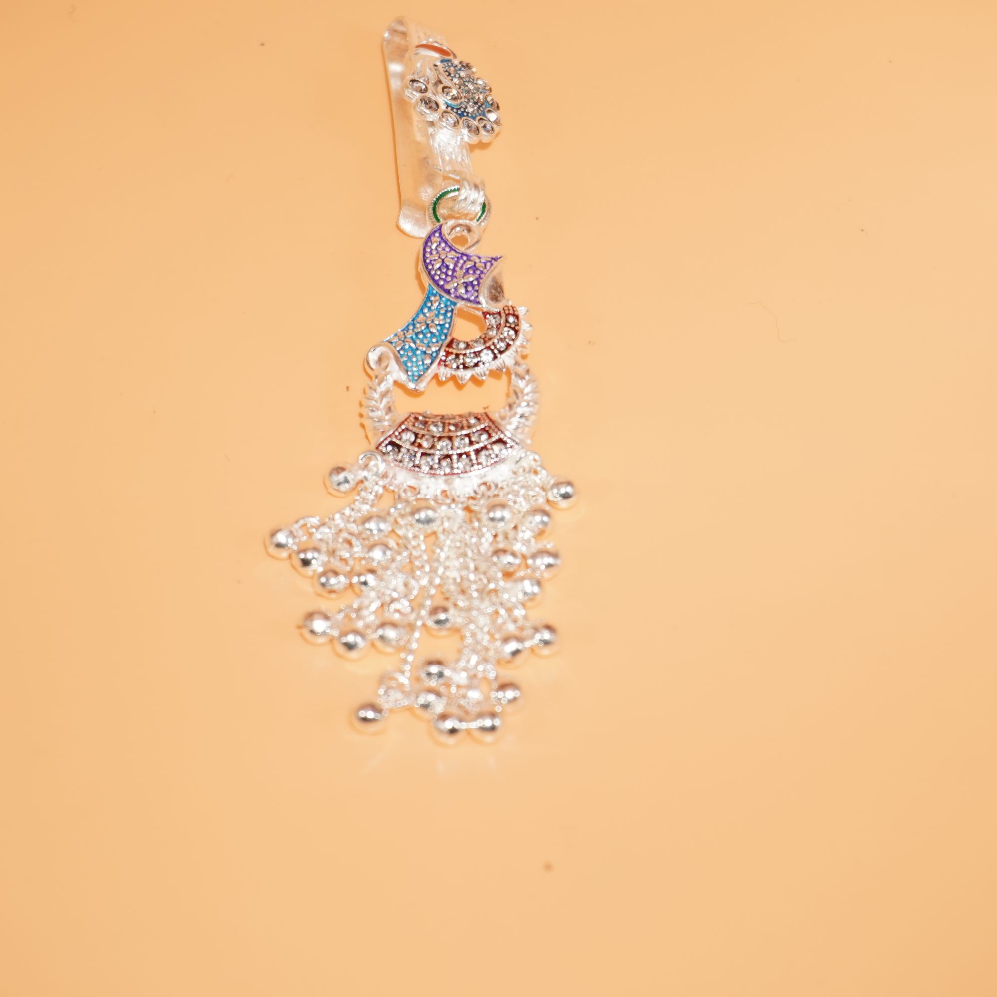 Silver Fancy Ghughri Keybunch