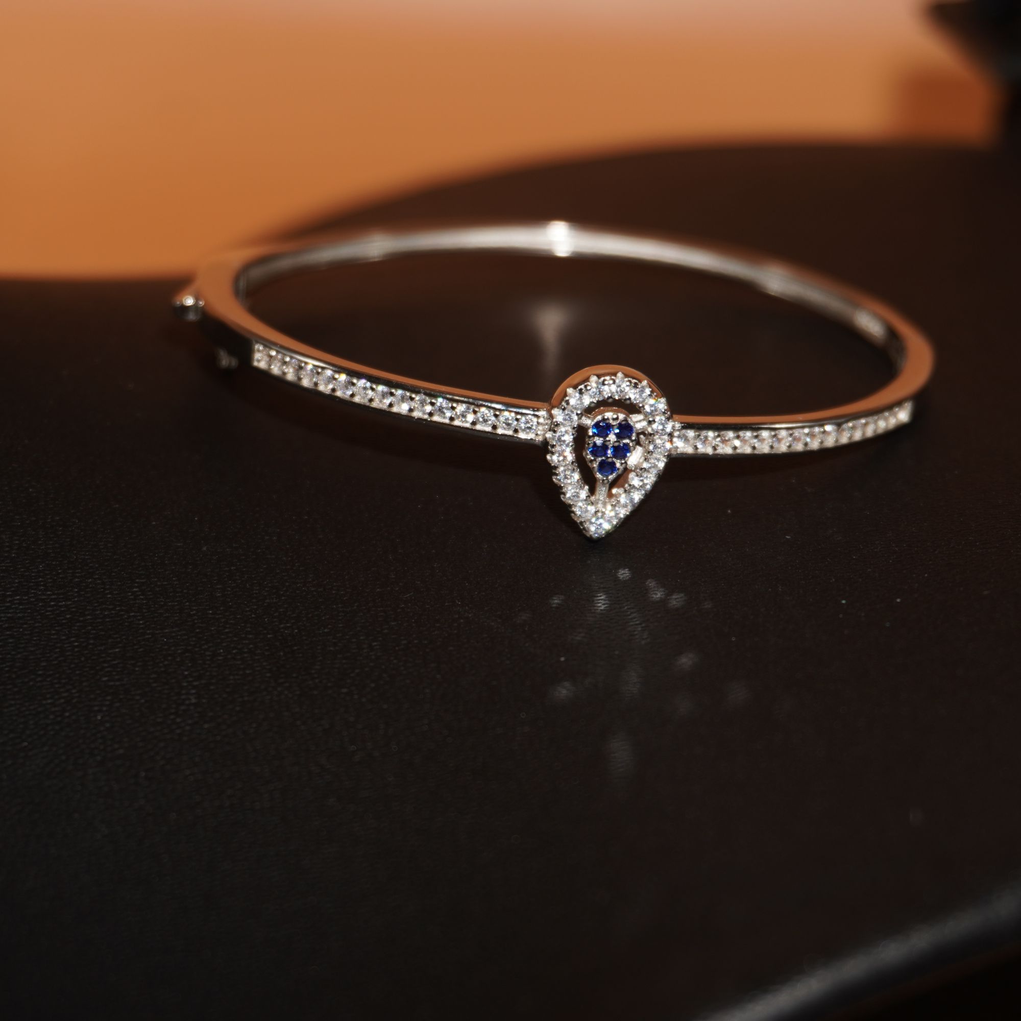 925 Silver Classy Diamond Bracelet