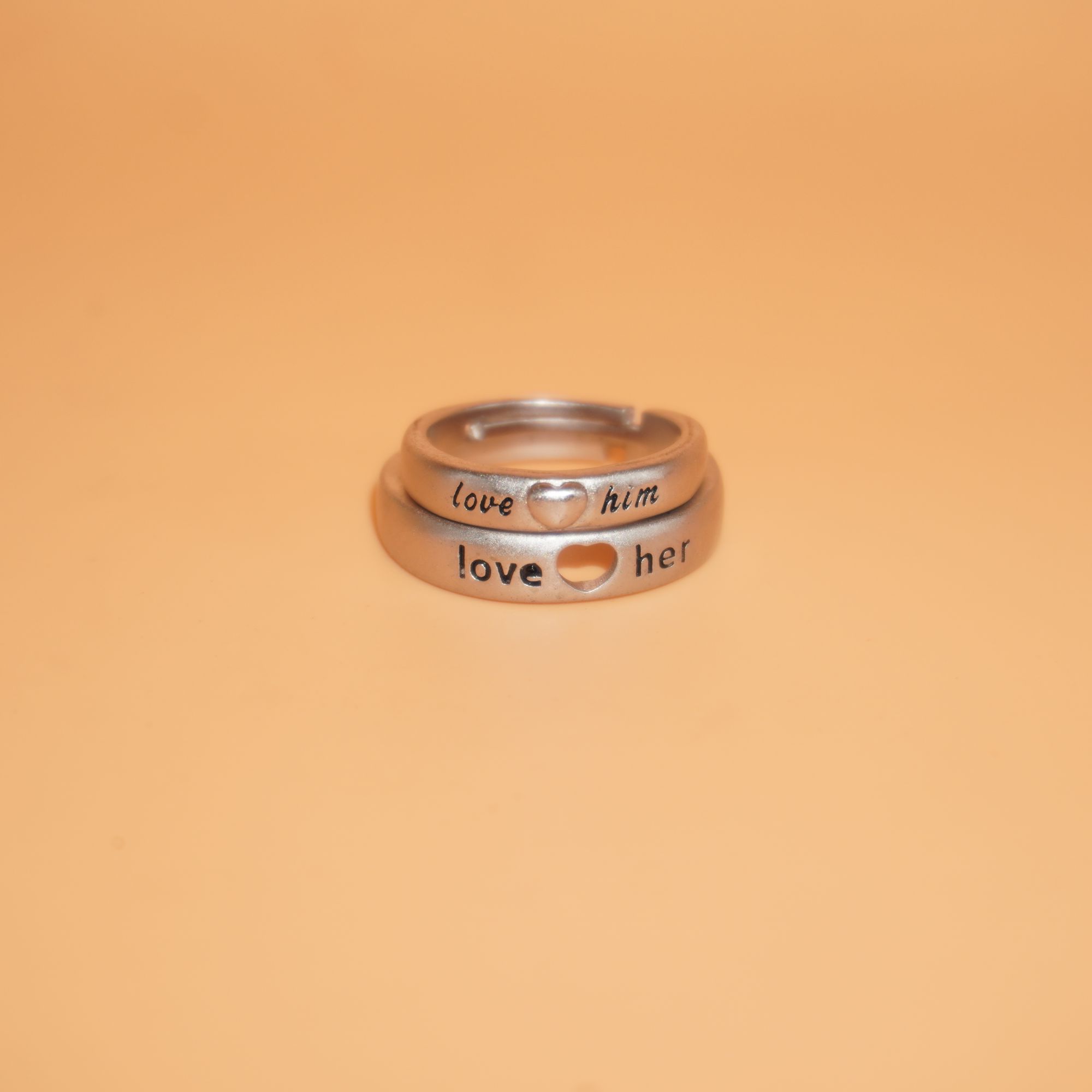 925 Silver Classic Couple Ring