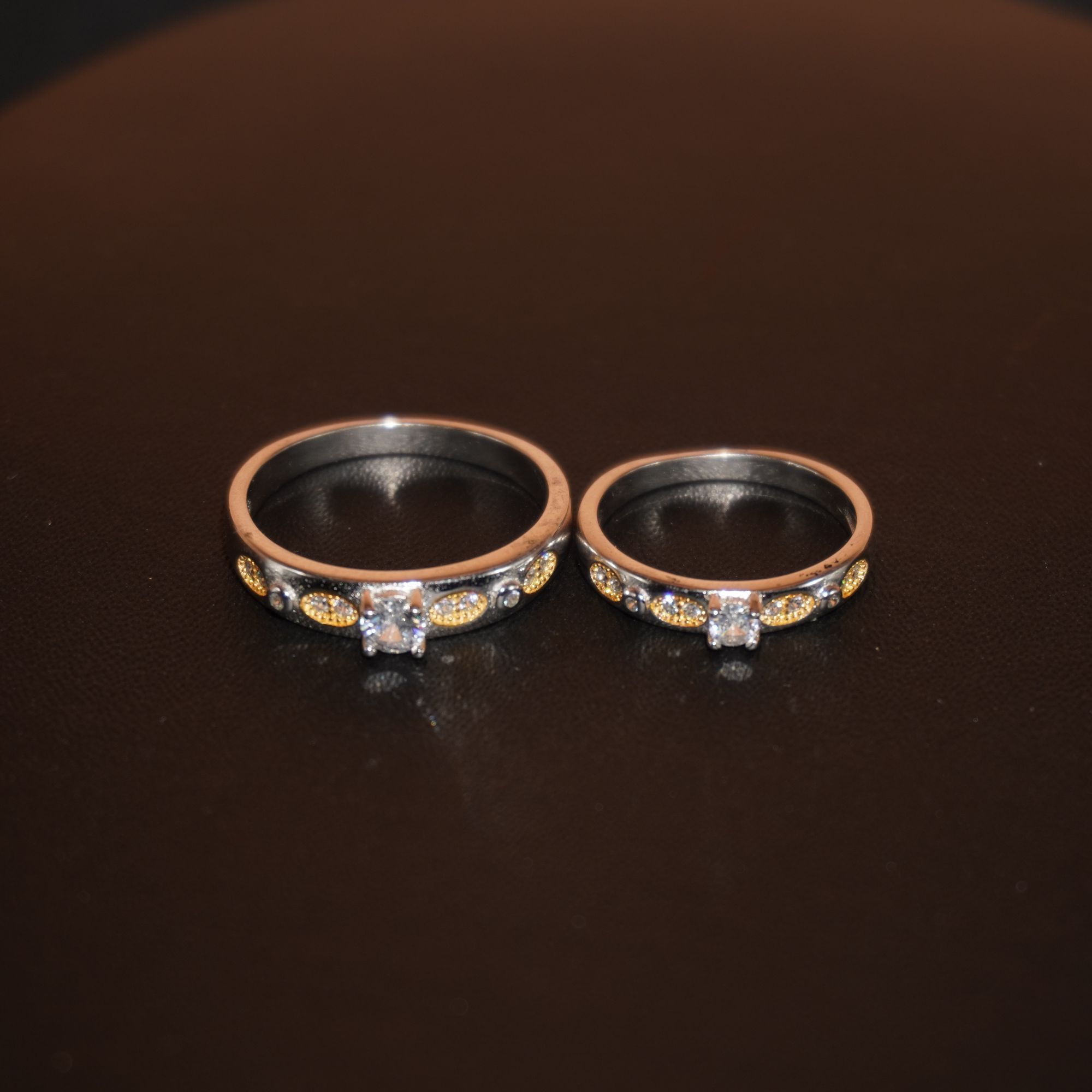 925 Silver Trending Couple Ring