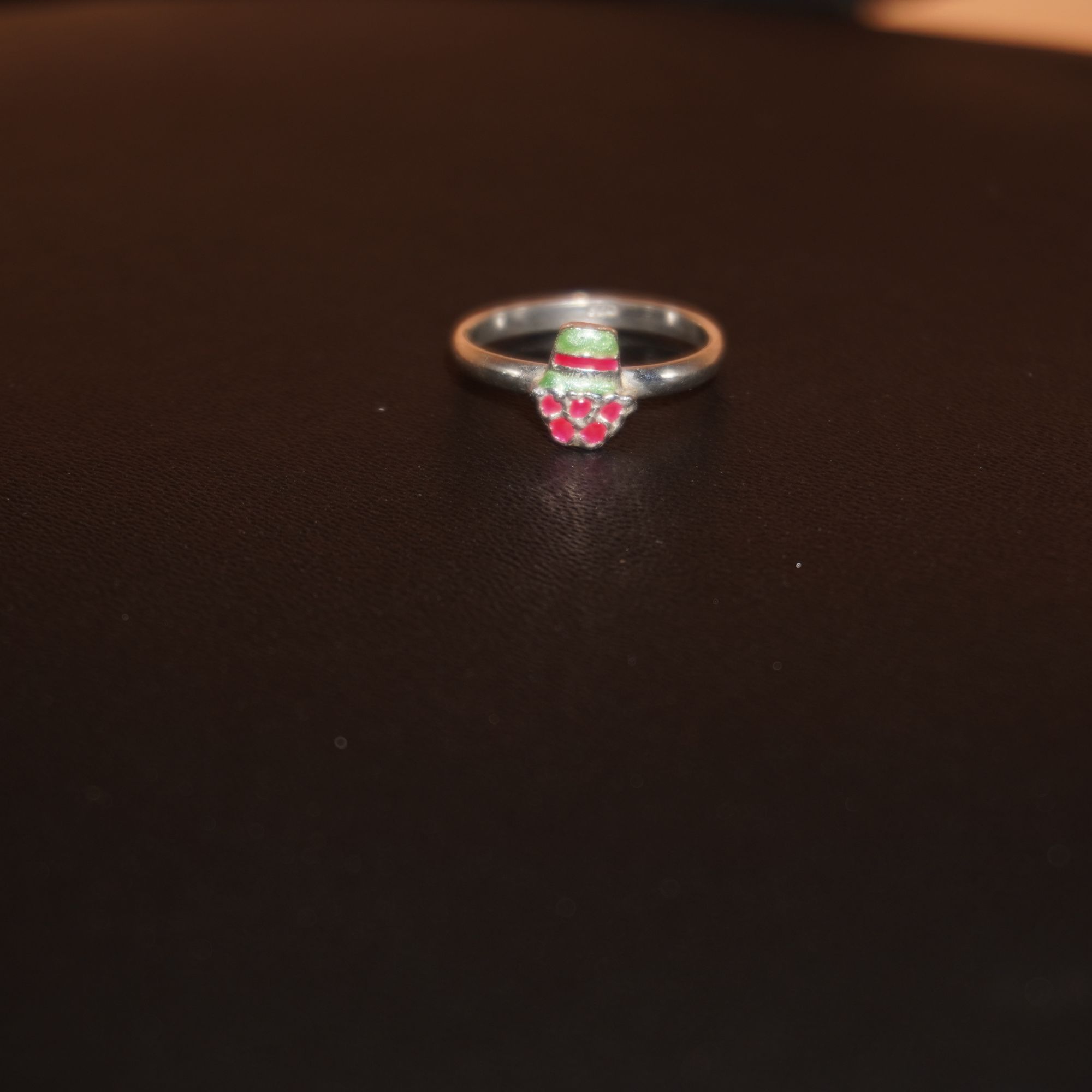 925 Silver Classy Cartoon Design Ring