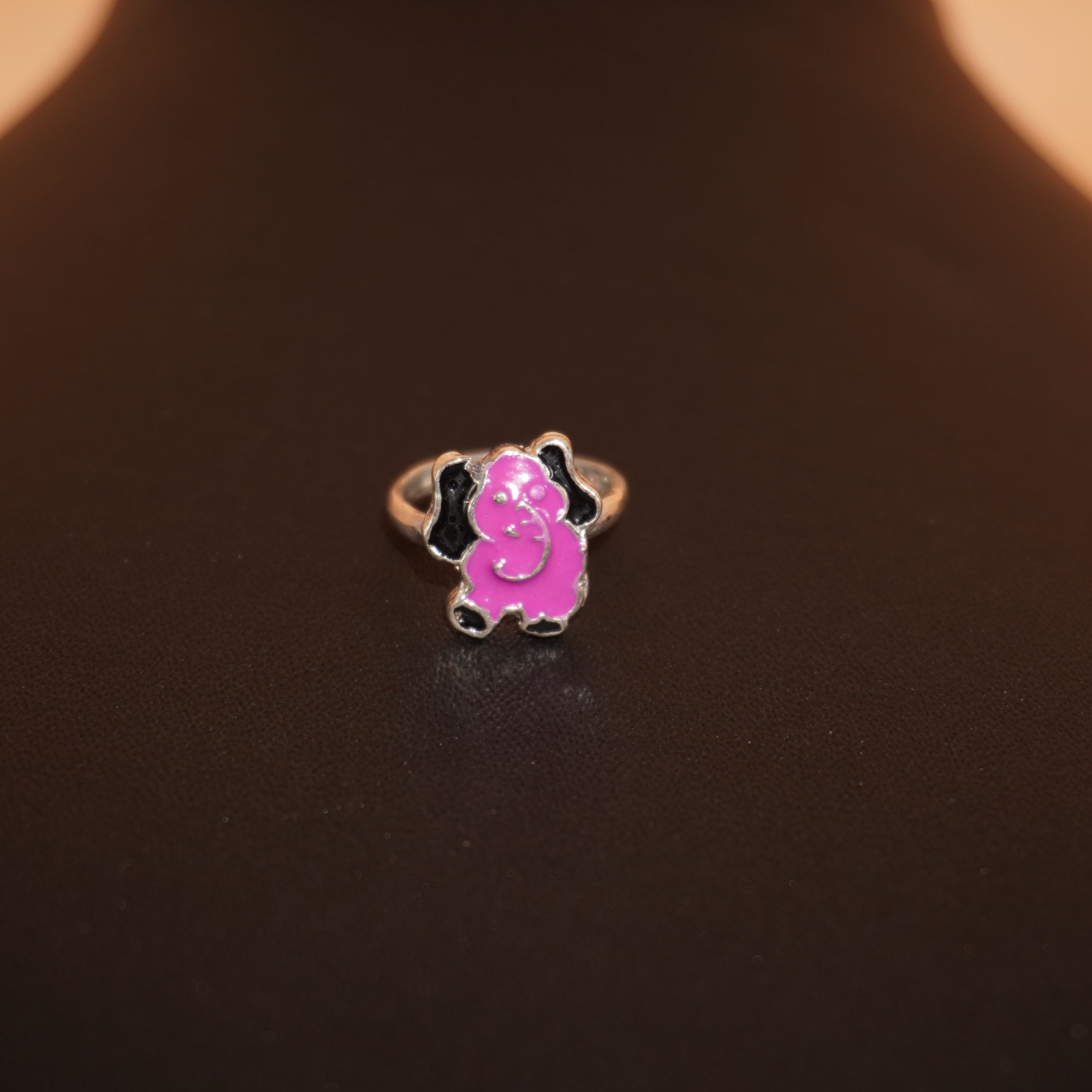 925 Silver Fancy Cartoon Design Ring